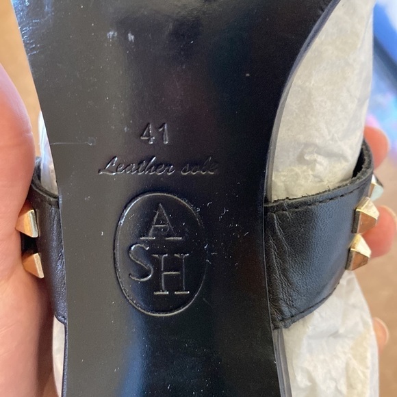 Ash Women Studded Sandals Leather size 9 - Picture 3 of 5